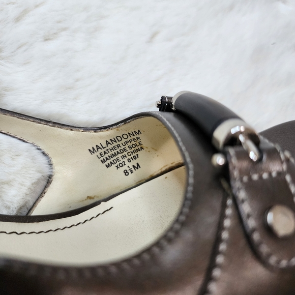 Anne Klein Bronze Slingback Heels 8.5M - Picture 12 of 14